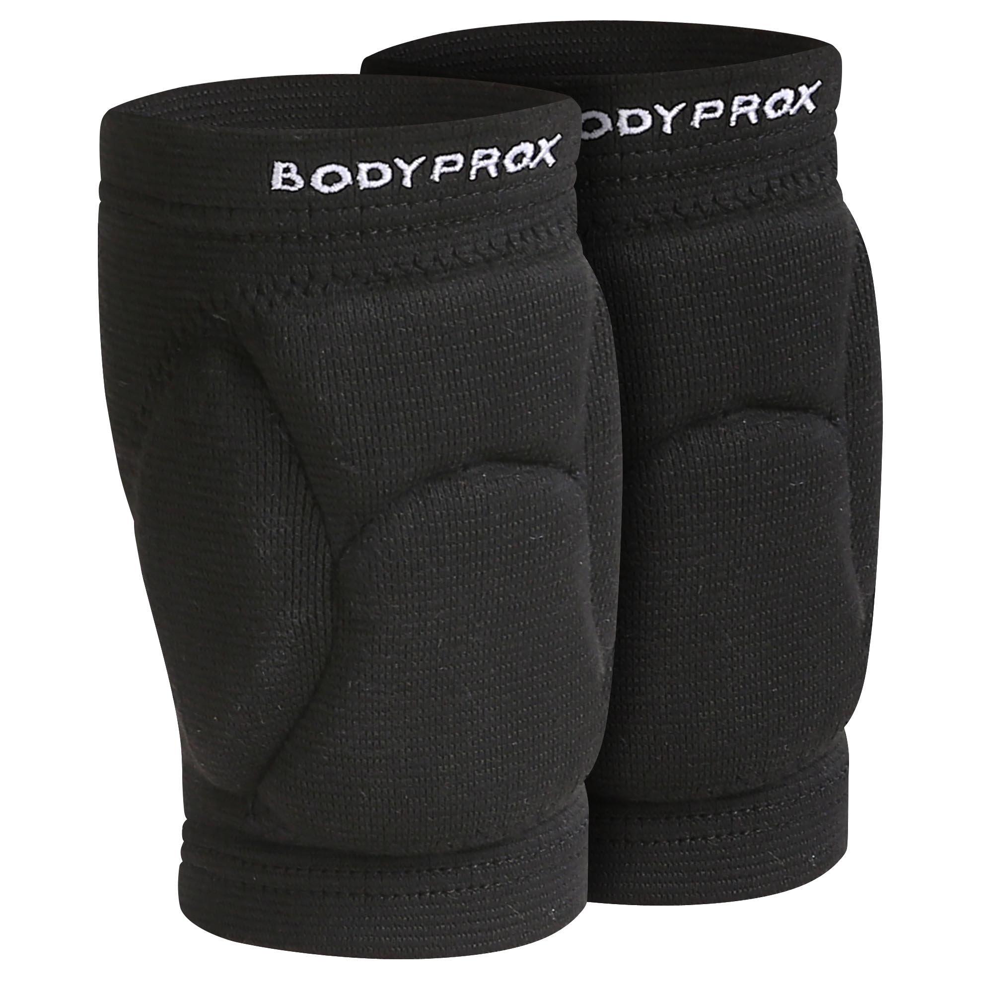 

Bodyprox Volleyball Knee Unisex 1 Pair Pads, Junior/Youth, (Ages 13-18), чёрный