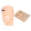 Eyelashes Extension Practice Set with Lash Mannequin Head Face for False Eye Lashes Grafting Makeup