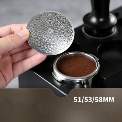 Reusable Espresso Puck Screen Stainless Steel Dispersion Plate Portafilter Filter Screen  Cafe