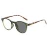 New Round Frame Photochromic Myopia Glasses Retro HD Unisex Color Changing Near Sight Eyeglasses Minus Diopter Glasses To-4.0