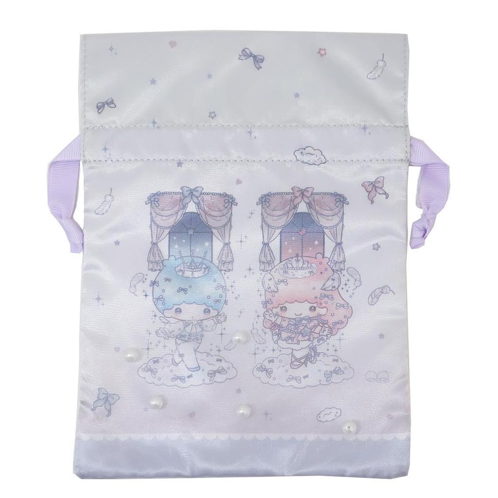 Marimo Craft Little Twin Stars x DOLLY Pearl Drawstring Bag Little Twin Stars x DOLLY W180 x H250mm SRDM-031