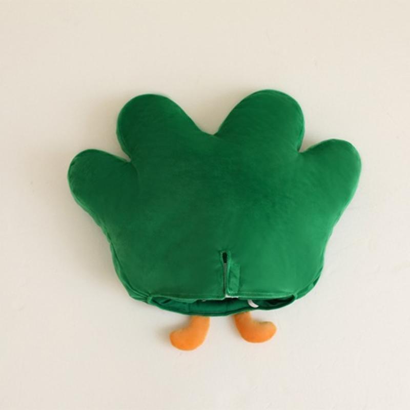 Novel Funny Little Grass Headgear Plush Little Grass Hat Cartoon Plant Headgear Hat Photography Props for Women Men