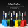 Tungsten Steel Nail Art Tool: Ceramic Corn-Shaped Cuticle Remover & Grinder