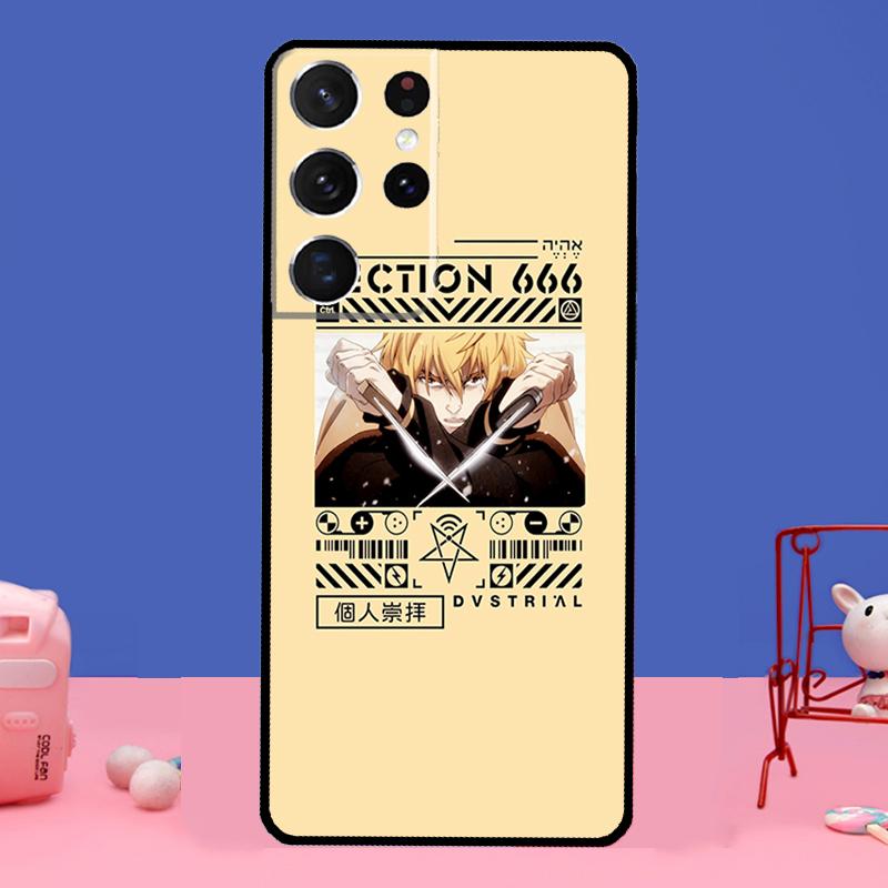 Thorfinn Vinland Saga Anime Phone Case For Samsung Galaxy S21 Ultra S20 FE S8 S9 S10 S22 Plus Note 20 Ultra Full Cover