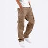 Abbigliamento da lavoro casual estivo da uomo 2025: Pantaloni Multi-Tasche Sottili Stile Europeo & Americano con Coulisse