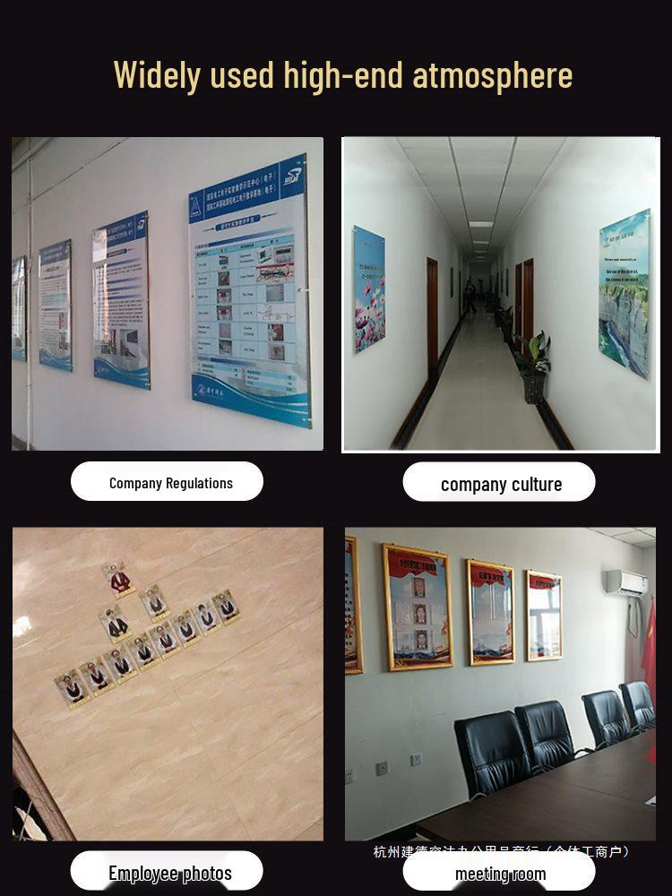 Acrylic A4 Display Board with Card Slot for Advertising, Signage, File Storage, and Notice Board