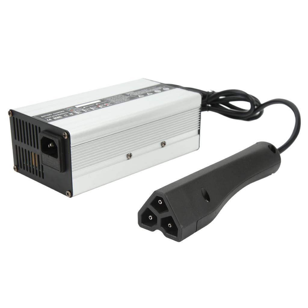 48V 6A Golf Cart Battery Charger Smart Charging RVX Plug Battery Protection Charger Replacement for E‑Z‑GO