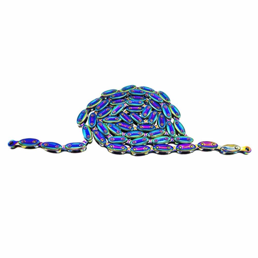 100 Link Bicycle Chain 1/2 X1/8 Single Speed Chain Ride Accessories Bicycle Olive Chain  BMX Bike