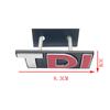 Auto Styling Zubehör 3D TDI Front Motorhauben Grill Abzeichen Emblem Aufkleber