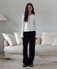 38COMEONCOMMON Pointelle Slim Cotton Tee (White)