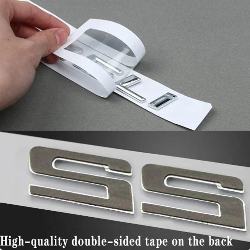 3D ABS Znaky Loga Emblem Nálepka na Zadní Kufr Auta Pro BMW Řady 7 730d 740d 745d 750d 760d E38 E65 E66 F01 F02 G11 G12