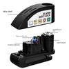 Bicycle Alarm Disc Brake Electric Lock Bike Anti-Theft Wheel Lock Waterproof 110dB with Reminder Cable Keys for Motor Scooter