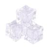 Transparent Photography Props Decoration Crafts Drinks Decoration Simulate Ice Cubes Acrylic Cubes Fake Crystal Artificial Ice