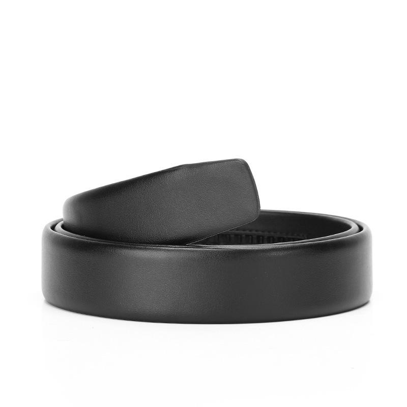 Do 3.5Cm Hemming Two-Layer Cowhide Belt Strip, Belt Body, Genuine Leather Belt, Automatic Buckle Belt Strip.