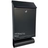 Letterbox With Tube A-4T Anthracite - Skl A4T 701