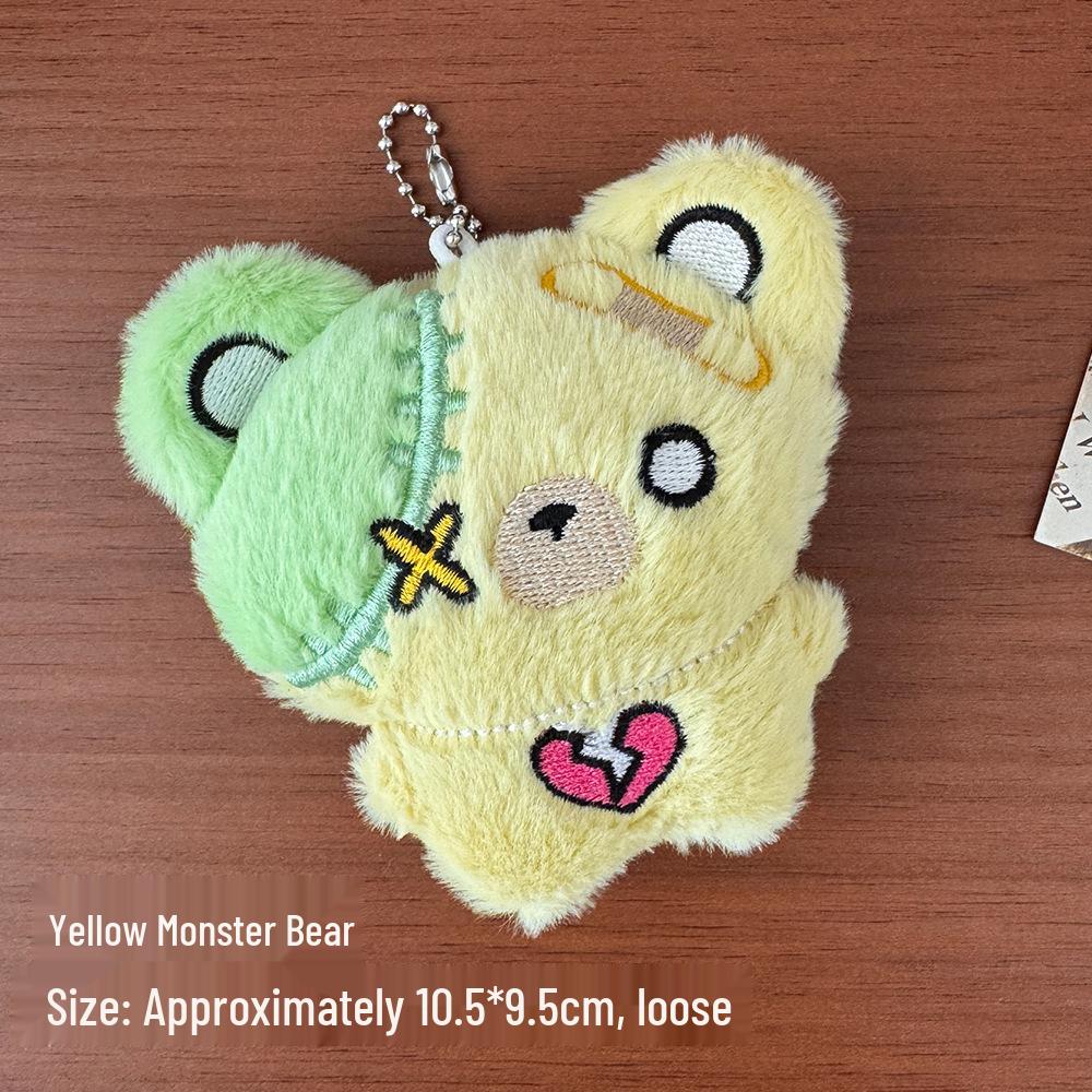 Cartoon Cute & Ugly Doll Pendant: Creative DIY Bag Ornament Gift