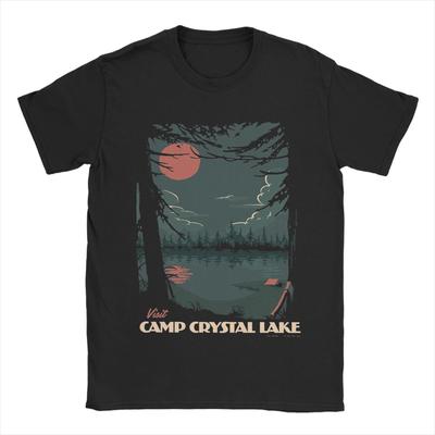 Fridays The 13ths Pure Cotton T-Shirt For Men Summer  Street Style T-Shirts O-Neck Leisure Tees Oversized Custom DIY Clothes