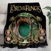 1PC The Lord of the Rings Blanket, All-season Lightweight Home Office Outdoor Nap Multifunctional Blanket, Christmas Gifts