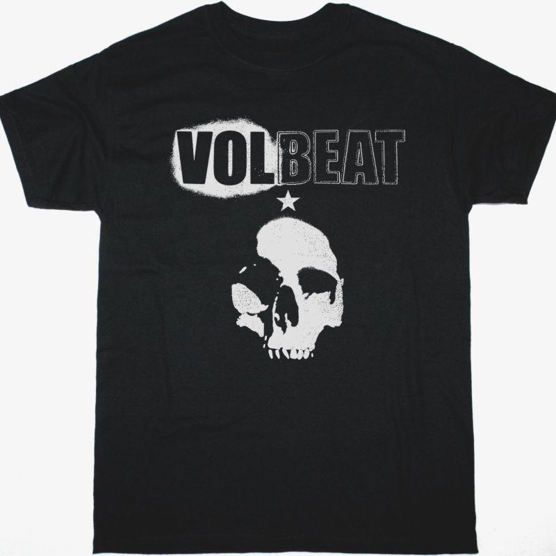 Volbeat Skull Graphic Black T-Shirt S разноцветный
