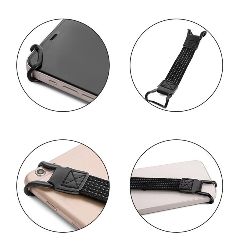 Cinghia Elastica Universale per Cellulare e Tablet Fibbia a Cinturino per Uso con Una Mano Resistente agli Urti Anti-Caduta Operatore Nuova Fascia Antiscivolo