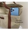 2025 Large Capacity Canvas Travel Handbag - Versatile Single Shoulder Bag for Commute, Casual Shopping, and Fashion.