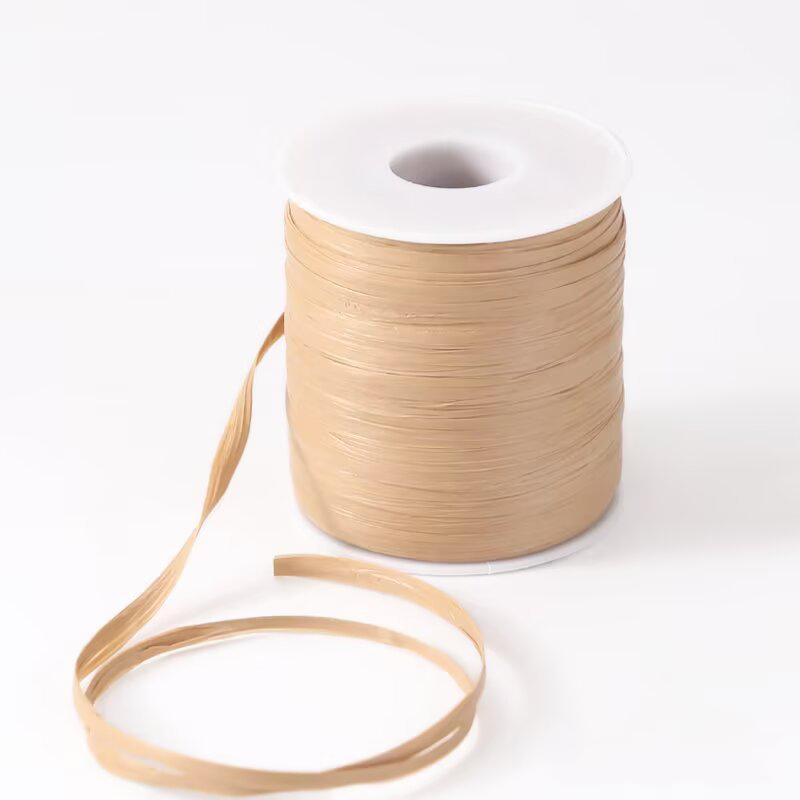 120m/roll Polyester Fiber Thread For Knitting Crocheting Multicolor Grass Thread Sunhat Beach Bag 50g