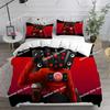 Game Skibidi Toilet Arale Bedding Set Print With Pillowcase Bed Duvet Cover Soft Single Double Queen Super King Size Kids Adult