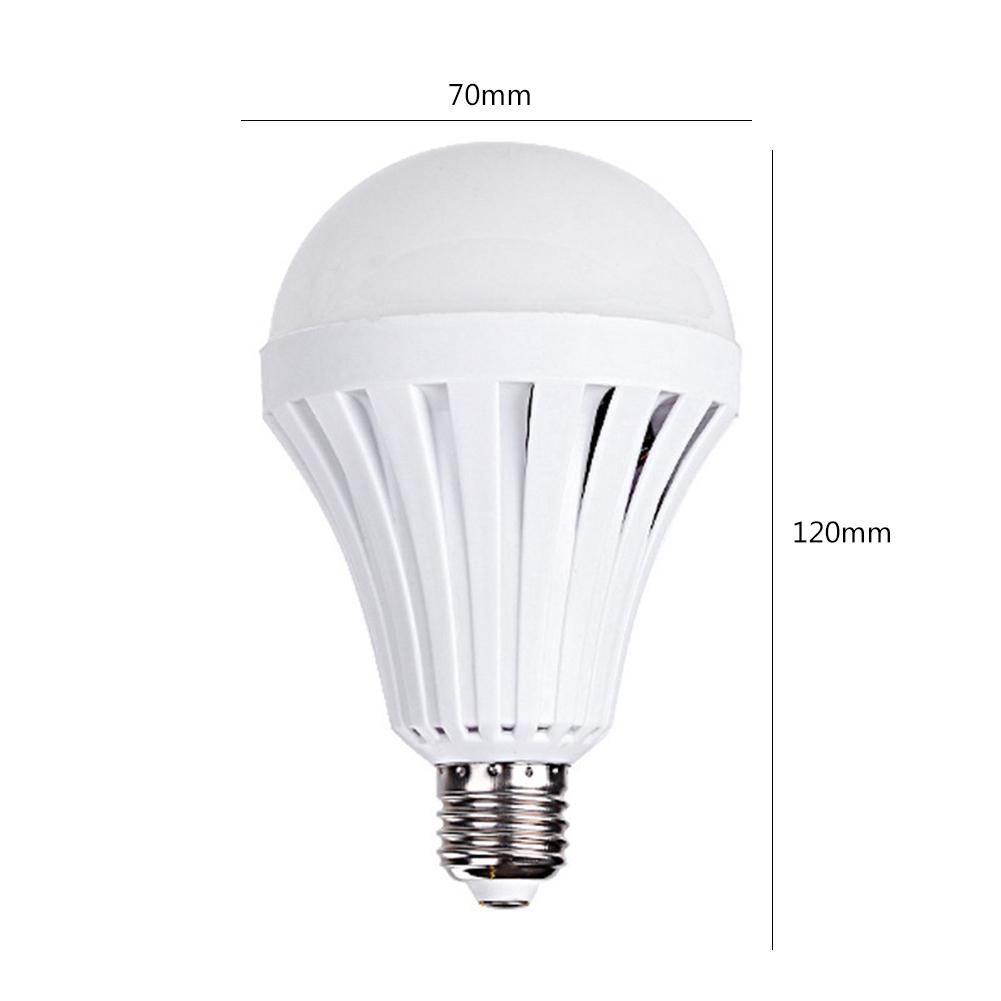 

7/9/12w Portable Spotlights Rechargeable E27 LED Bulbs The Smart Emergency Bulb Automatic Bright On Water Light Bulbs for Room