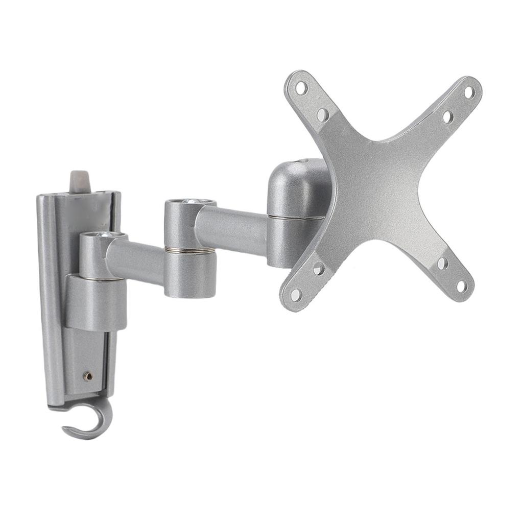 Displayarm Stor Skärm Väggmonterad TV Aluminiumlegering Stor Lastbärande 30in L04 Silvergrå