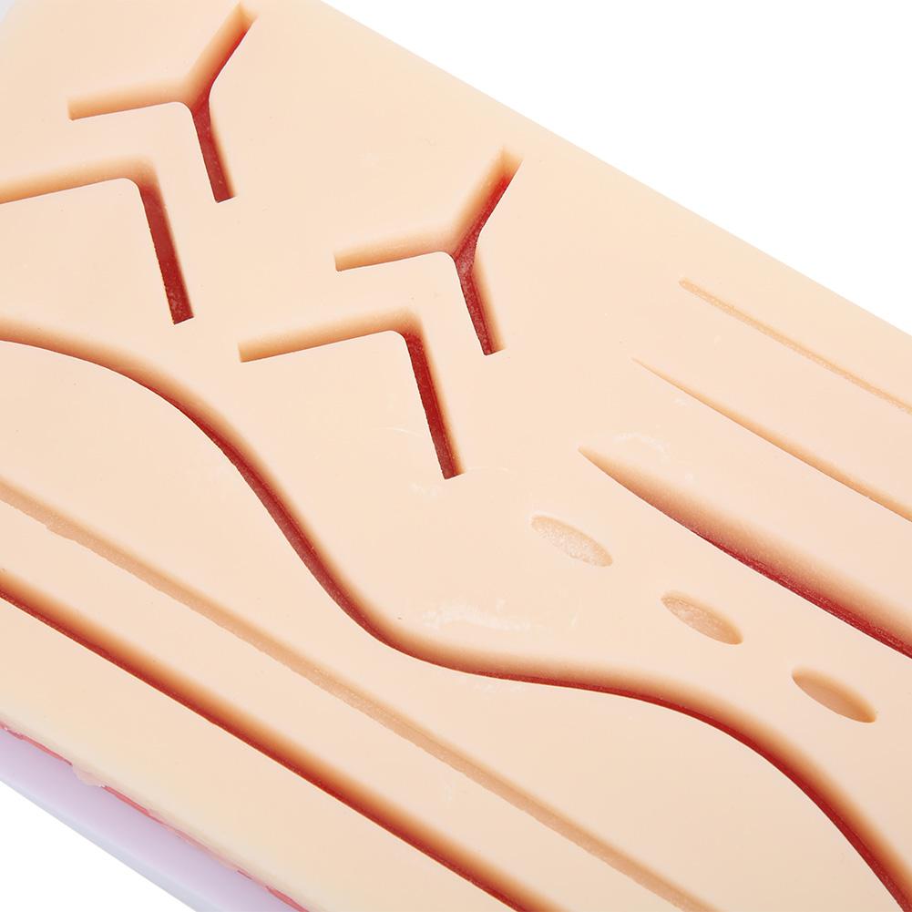 Simulation 3D Training Surgery Suture Medical Practice Silicone Pad Suture Module Teaching Aids