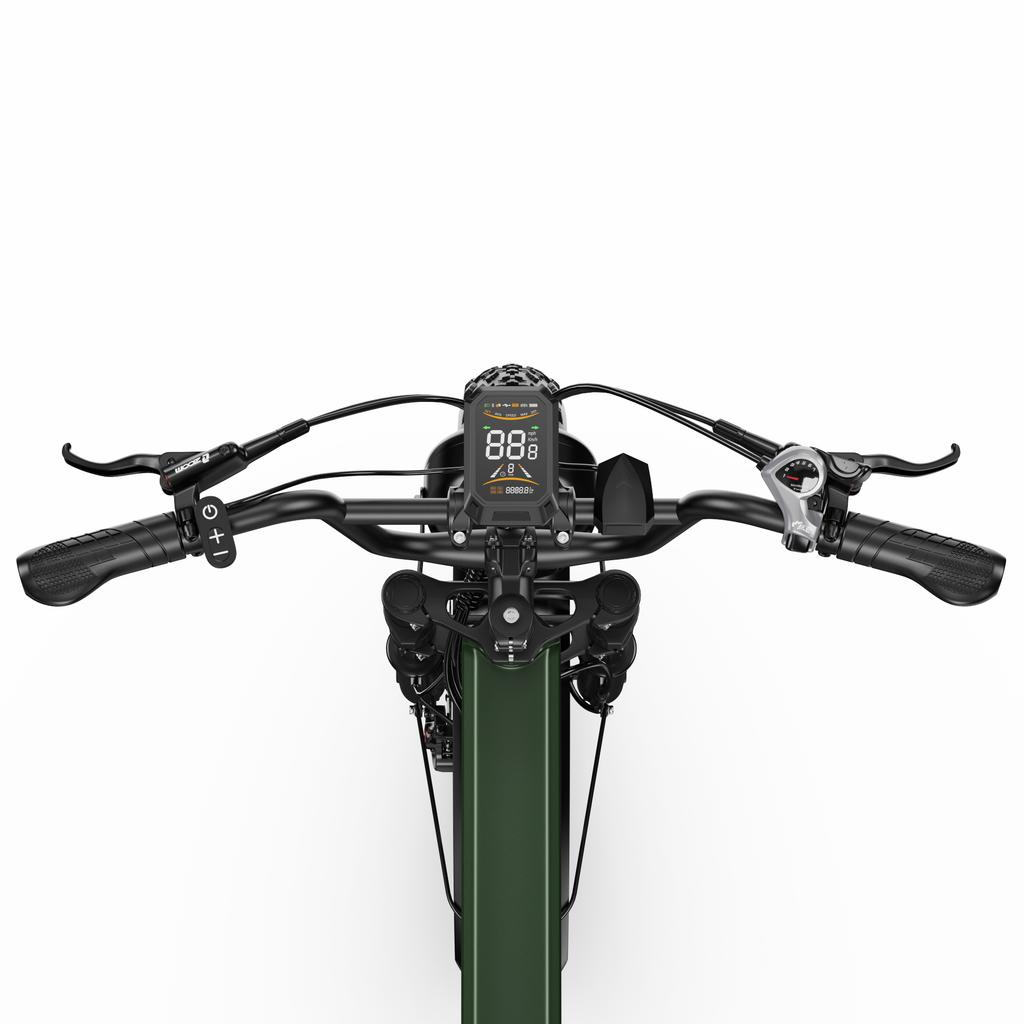 Elektrofahrrad APEFOX RH20 1500W(750W×2) Doppelmotor 48V22.5AH Akku 20 Zoll Fat Tire E-Bike Doppelte Hydraulische Scheibenbremse Offroad Mountain E-Bike
