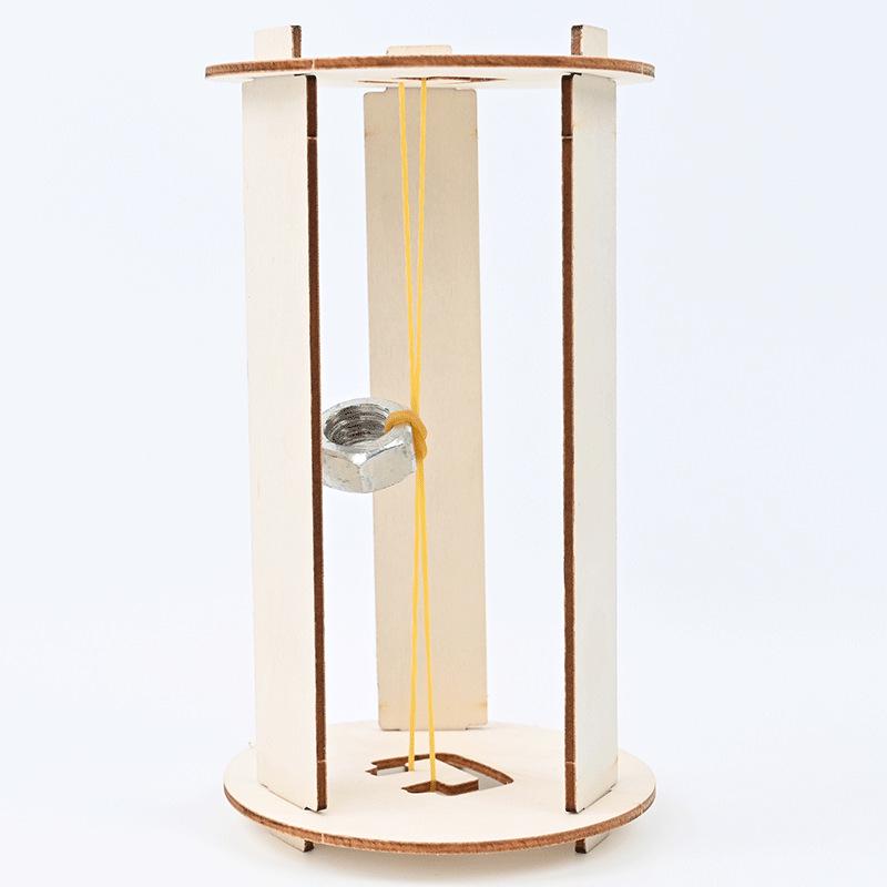 DIY Hooke's Law Roller Manual: Back-and-Forth Magic Wheel Science Experiment Kit