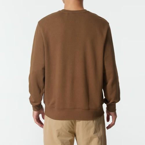 Nike Men's Brown Crew Neck Pullover Long Sleeve Sweatshirt