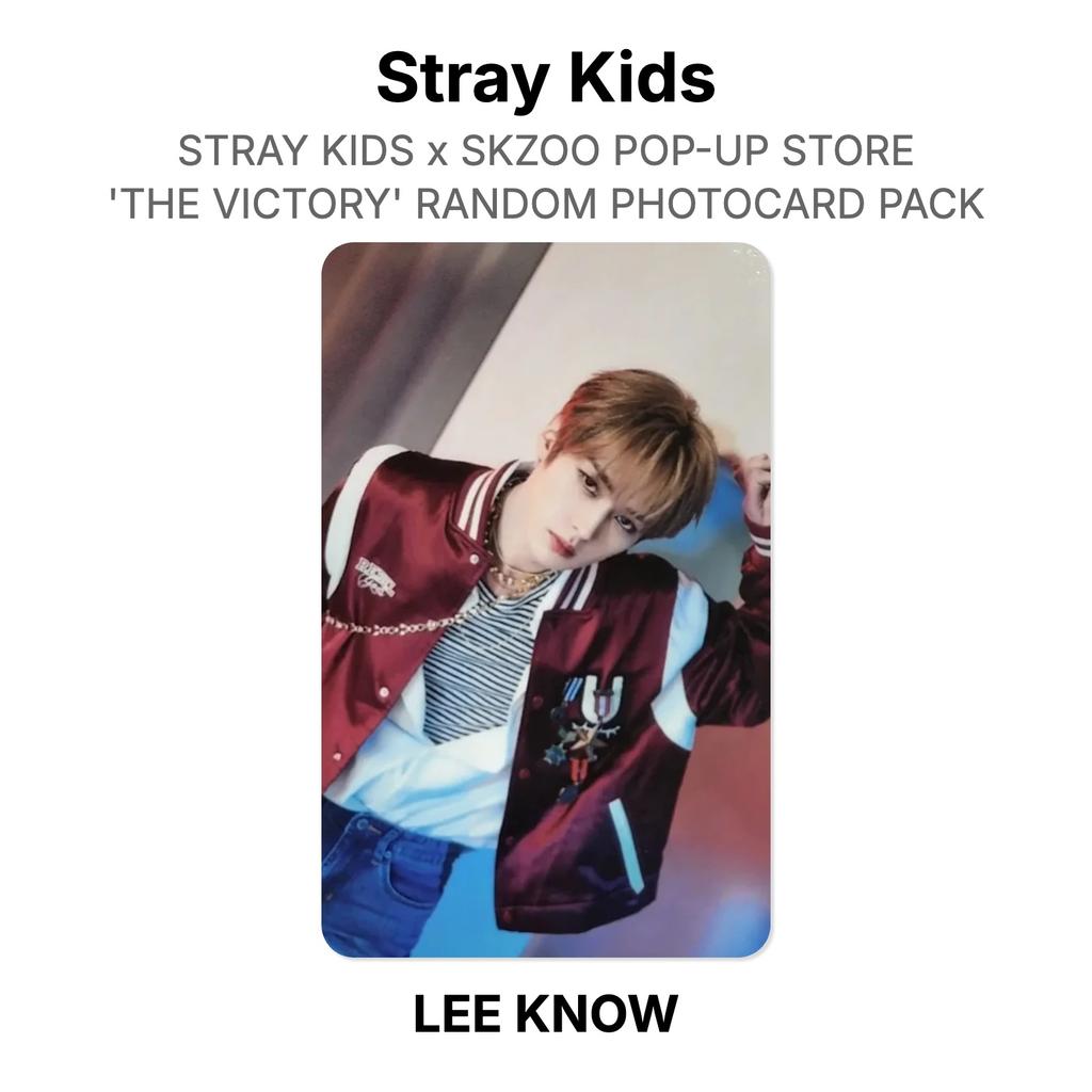 Stray Kids x SKZOO POP-UP STORE 'THE VICTORY' RANDOM PHOTOCARD PACK Official Photocard