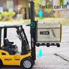 Alloy Construction Forklift Toy with Free Shipping - Pull Back Action Car Model for Kids