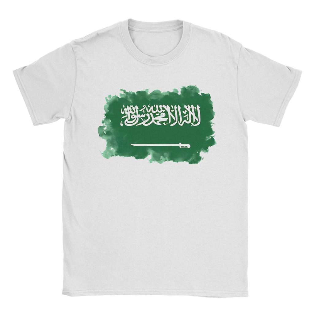 National Day Of Saudi Arabia Tshirts Unisex Unisex Kingdom Of Saudi Arabia Casual Pure Cotton Tee Shirt T Shirt Plus Size Clothing