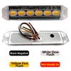 Waterproof Side Marker Signal Light for Truck and Trailer with Multiple Flash Patterns and Wide Voltage Compatibility 12V 24V