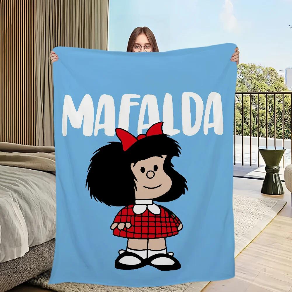 Warm Cozy Flannel Throw Blanket Soft Plush Cartoon Design for Living Room Sofa Bedroom Office Travel  Perfect Gift