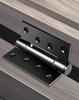 Invisible Spring Hinge: Automatic Rebound, Folding, Damping Door Closer for Silent Positioning On Hidden Wooden Doors.