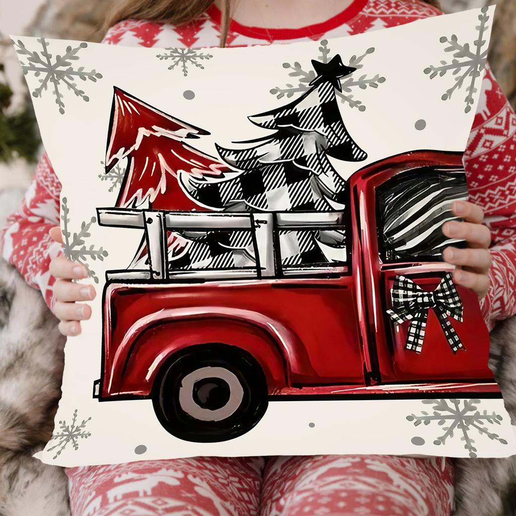 45*45 Christmas Cushion Cover Pillowcase Merry Christmas Decoration Cushion Pillow Cases Home Xmas Gifts Pillow Covers