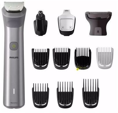 Trymer do włosów - PHILIPS - MG5940/15 - Bezprzewodowy - 12 akcesoriów - Stal nierdzewna