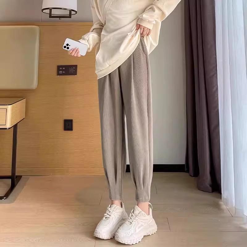 

High Waist Women s Harem Pants - 2026 Spring/Autumn, Plus Size, Tall Fit Sweatpants 5XL