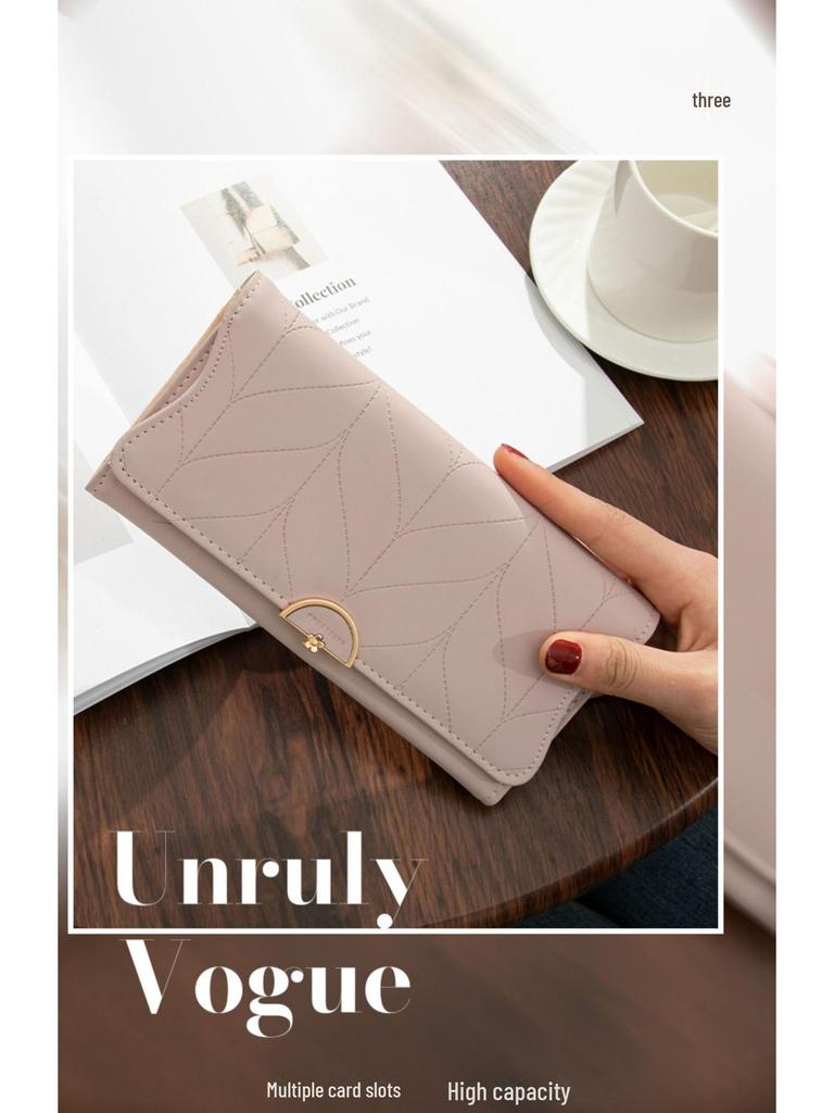 Women's Long Wallet 2025: New Style Niche Design, Small Fresh Coin Purse & Clutch Bag
