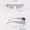 Unisex Fashionable Flat Top Sunglasses Music Festivals and Daily Wear Modern Design for Both Men and Women