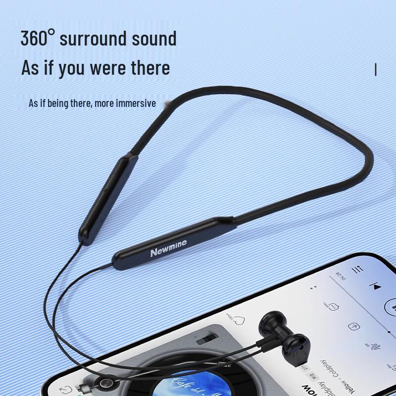 Newmine NM-SL80 Wireless Bluetooth Sports In-Ear Earphones