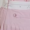 J.JANE Asymmetrical Chiffon Pleated Skirt (Pink)