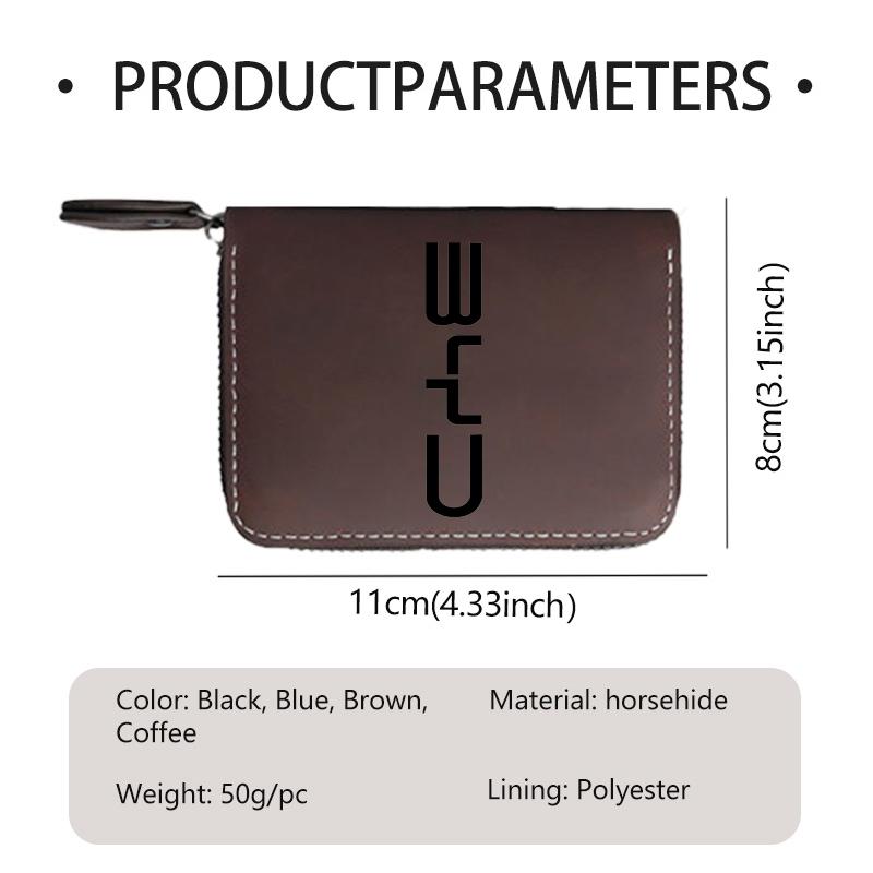For BYD PU Leather Credit RFID Card Case Holder Men's Zipper Wallet F3 E6 Yuan Plus Atto F0 G3 I3 Ea1 Song Max Tang F3 2din