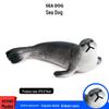 Сплошная пластиковая модель морского льва, игрушка для раннего развития детей