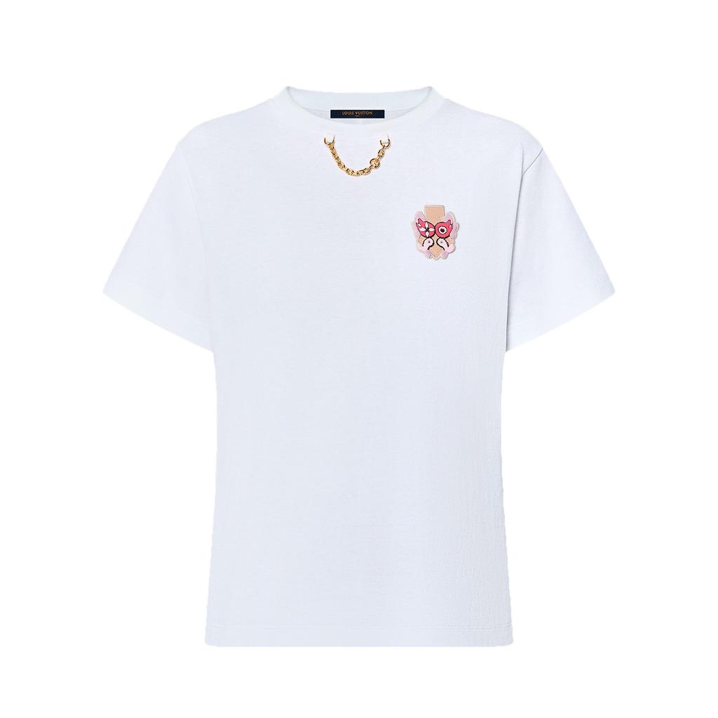 Louis Vuitton T Shirt Women's White 1AFKEC