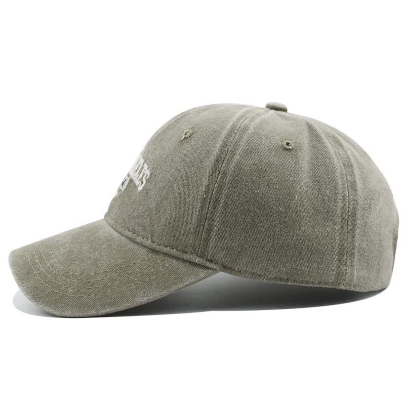 Fashion Casual Baseball Cap for Women Men Cotton Soft Top Hats Unisex Los Angeles Embroidery Snapback Hat Hiking Sunscreen Caps